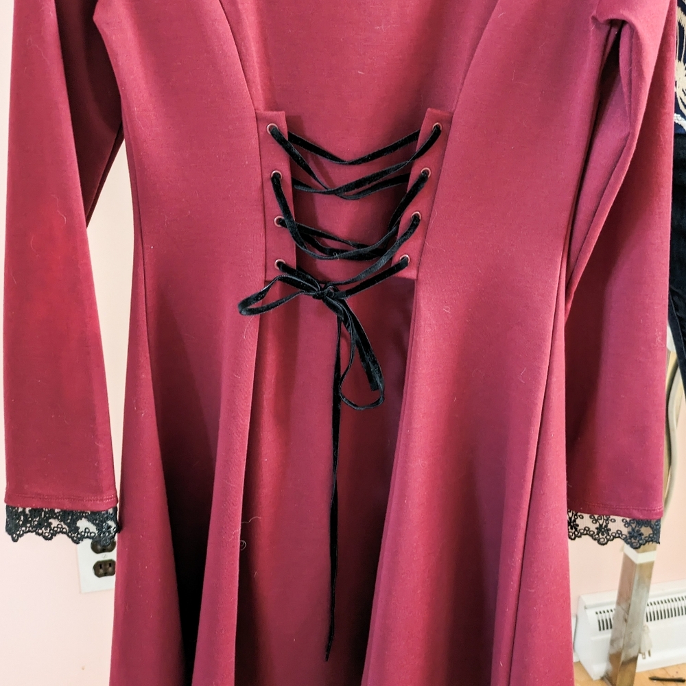 Beautiful wine / burgundy dress